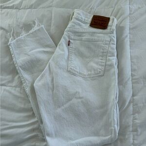 Levi's Classic White Denim